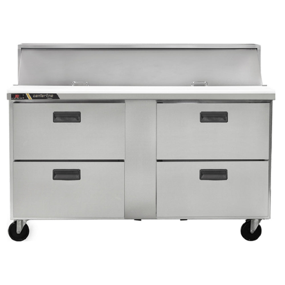 Traulsen CLPT-6024-DW Centerline™ By Traulsen Mega Top Prep Table (4) Fully Removable Drawers