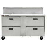 Traulsen CLPT-6024-DW Centerline™ By Traulsen Mega Top Prep Table (4) Fully Removable Drawers