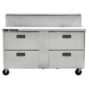 Traulsen CLPT-6024-DW Centerline™ By Traulsen Mega Top Prep Table (4) Fully Removable Drawers