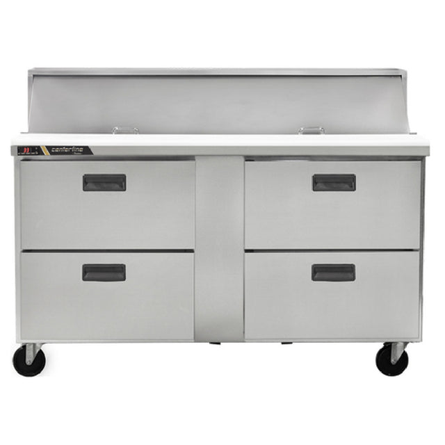 Traulsen CLPT-6024-DW Centerline™ By Traulsen Mega Top Prep Table (4) Fully Removable Drawers