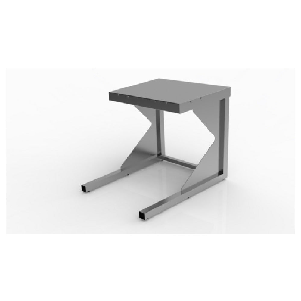 Merco CMR2218 Merco CrispyMax Rack Designed To Sit Around A Merco CrispyMax (MCG1827NNN Not Included) And Provide An Upper Shelf For A Merco Hot Holding Cabinet (up To 22.0" Wide Not Included). Heavy-duty Stainless Steel Construction With Shoulder 