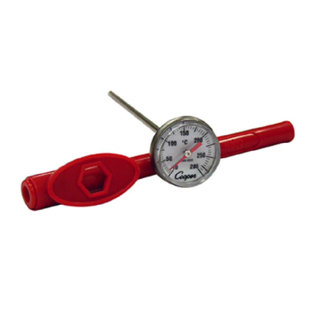Cooper Atkins 1246-03C-1 Pocket Test Thermometer Dial Type With 5" Stem 1" Diameter Dial
