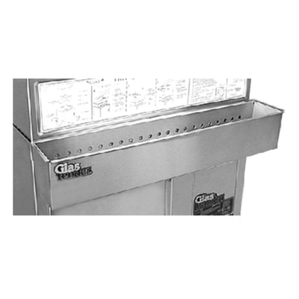 Glastender CWET-24 Clip-On Wet Waste For GT-24 Removable Perforated Stainless Steel Insert