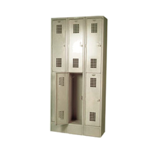 Winholt WL-6 Locker Double Tier 3 Columns