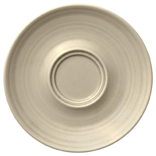 BauscherHepp 637116-C10000 Saucer 6.5" Dia. X 1"H Round With Double Well
