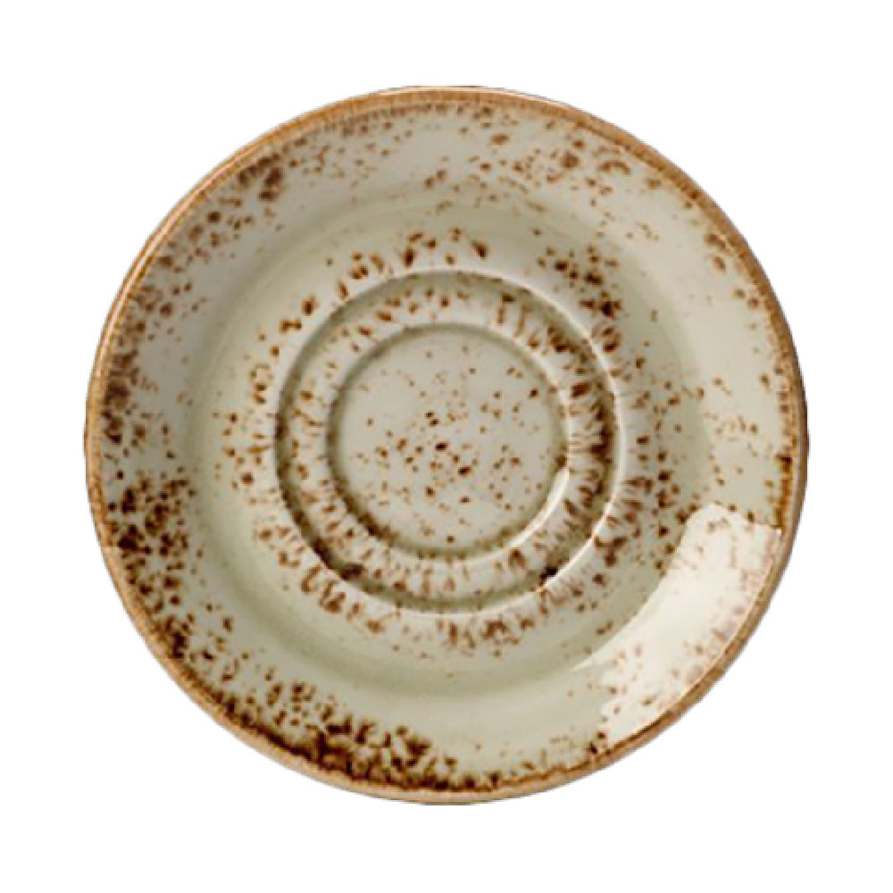 Steelite 11310158 Double Well Saucer 5.75" X 0.75" Craft