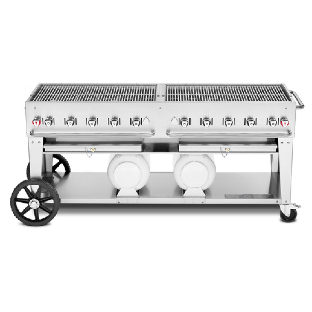 Crown Verity CV-CCB-72-LP Club Series Grill LP Gas 81"L X 28"D