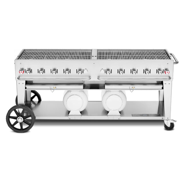 Crown Verity CV-CCB-72-LP Club Series Grill LP Gas 81"L X 28"D