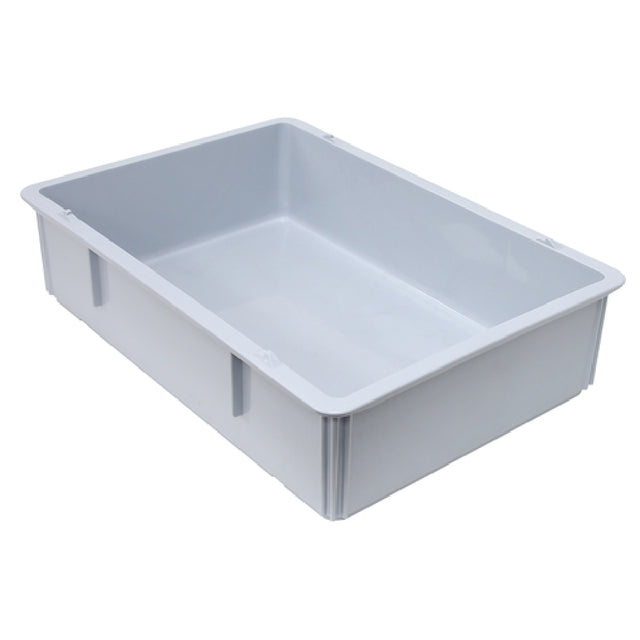 Quantum FSB-PT26186CS_GRAY - Pizza Dough Box, 18"W X 25-5/8"L X 6-3/8"H, Stackable And Dishwasher Safe
