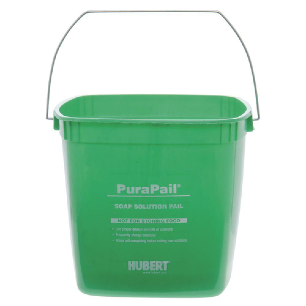 Hubert 29695 - Cleaning Utility Pail, 6 Qt., 8" X 7-1/2"H