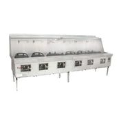Town YF-6-STD York® Wok Range Gas (6) Chambers