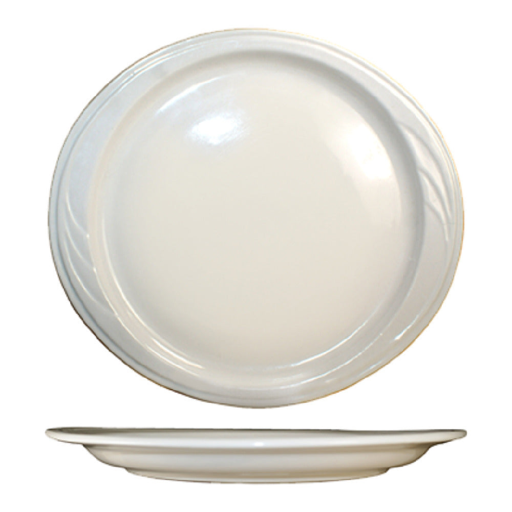 International Tableware Y-19 Platter 10-7/8" X 10" Oval