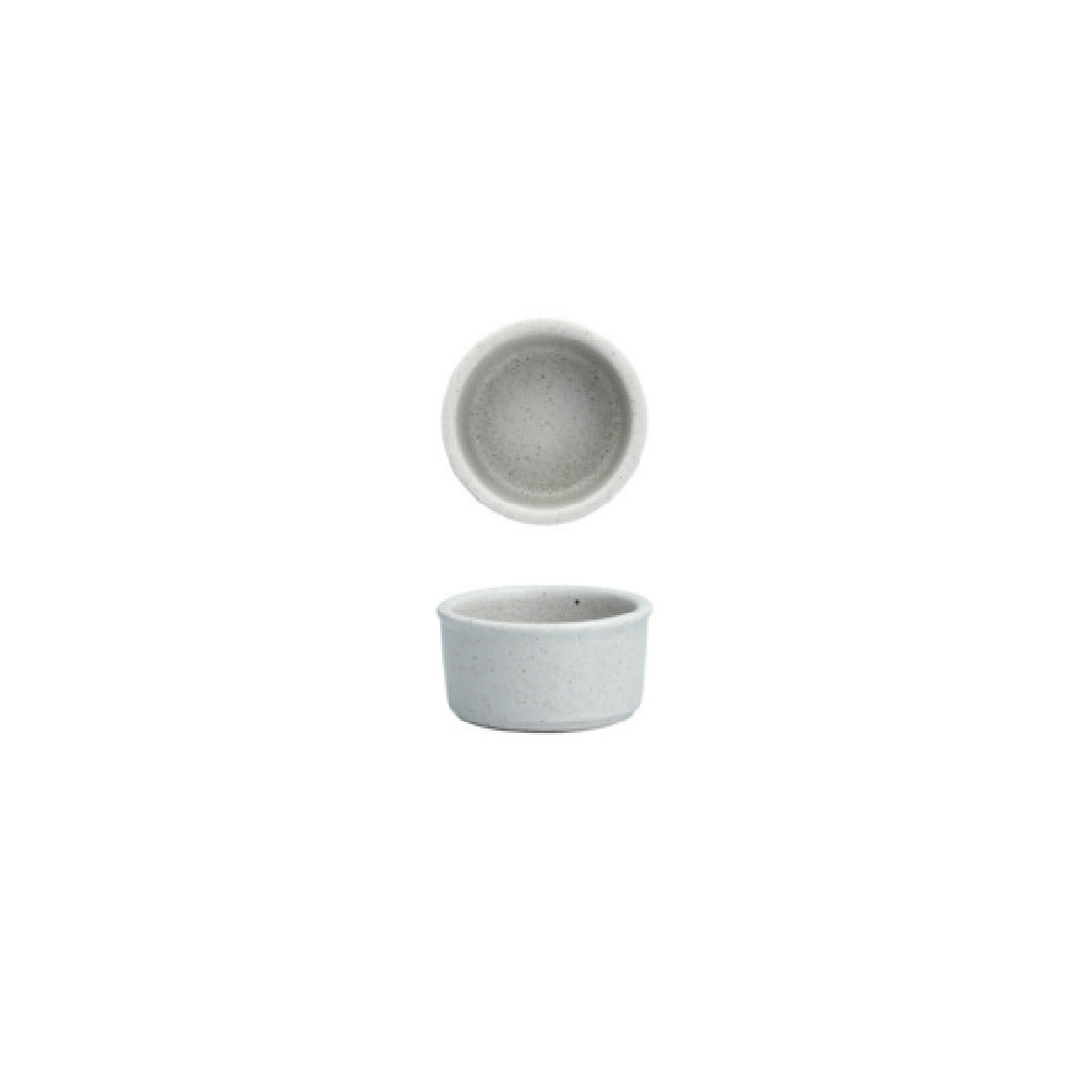 Fortessa 3300.590145GY Paleo Ash Ramekin Butternap 2.75" (7cm) 2.5oz.