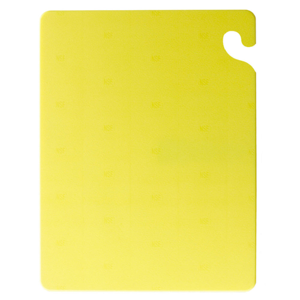 Carlisle CB152012YL San Jamar Cut-N-Carry® Cutting Board 15" X 20" X 1/2"