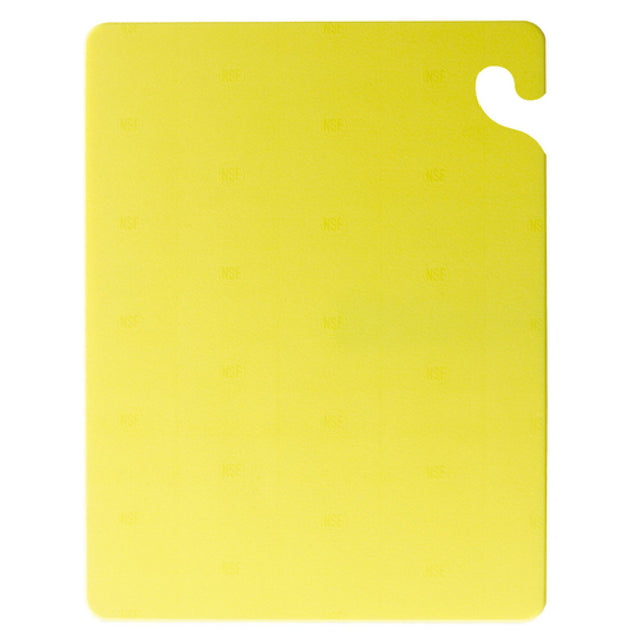 Carlisle CB152012YL San Jamar Cut-N-Carry® Cutting Board 15" X 20" X 1/2"