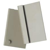 Quantum QTB-LP-BKTCS_GRAY - Louvered Panel Bracket, For QTB Tip Out Bins (1 Pair)