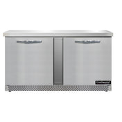 Continental Refrigerator SWF60N-FB Work Top Freezer Front Breather 60"W