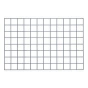 Quantum SG-2436GY Store Grid Panel 36"W X 24"H Gray Epoxy Antimicrobial Finish
