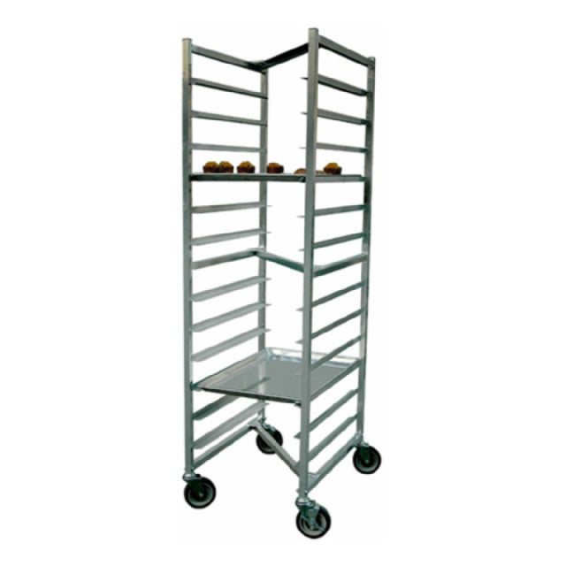Hubert 28W-124 - Kratos® Nesting Bakery Pan Rack, Holds 12 Pans, 21"W X 26"D X 70"H