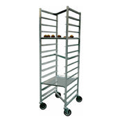 Hubert 46766 - Kratos® Nesting Bakery Pan Rack, Holds 12 Pans, 21"W X 26"D X 70"H