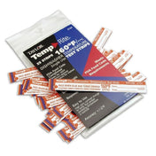 Royal TAY 8766J - TempRite® Dishwasher Temperature Test Strips, 160°F (71° C) (25 Strips Per Pack) (12 Pack Per Case)
