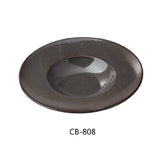 Yanco CB-808 Cowboy Soup Plate 9-1/2" Dia. X 2"H 10 Oz