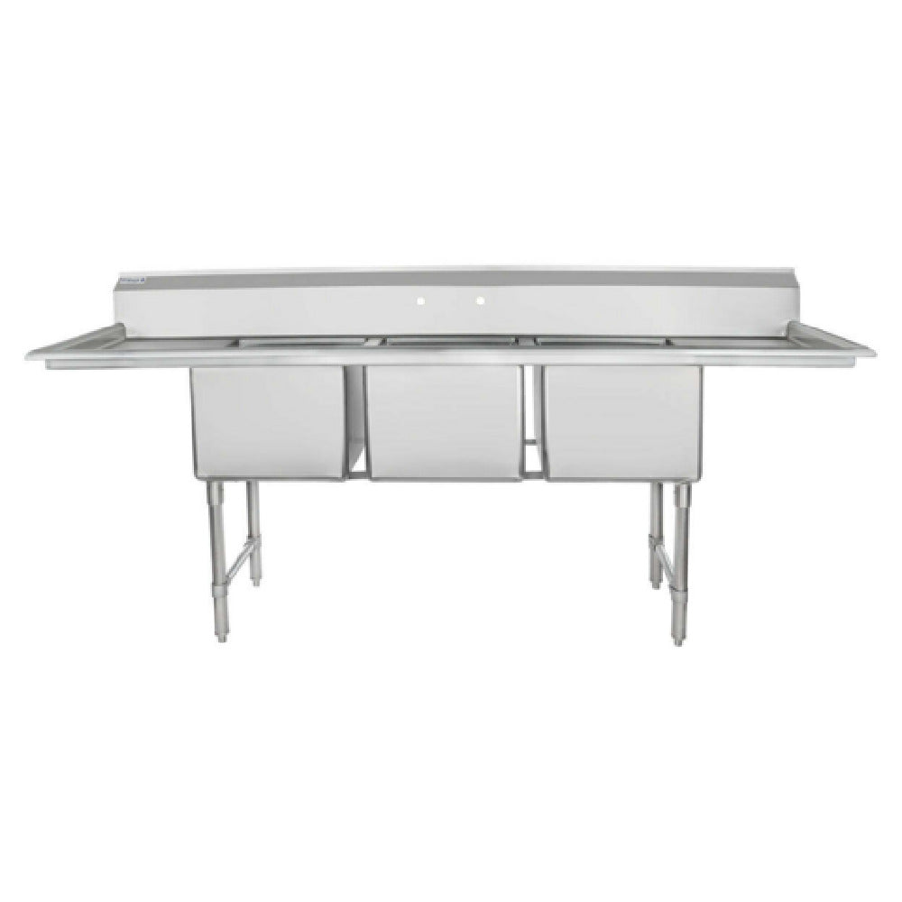Empura EHD31818LR18 - Sink, 94"W X 23.5"D X 44.25"H, (3) Compartment