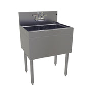 Glastender DSA-24-S Underbar Sink Unit Two Compartment 24"W X 19"D