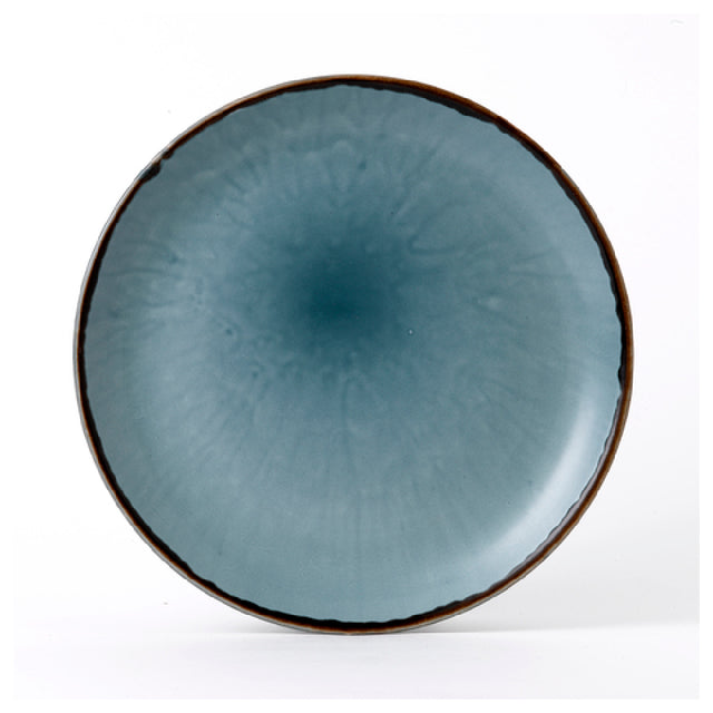 Arc Cardinal HBL28 Dudson Harvest Blue Coupe Plate (D:11.25'') Vitrified Ceramic