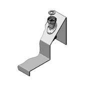 T&S Brass 00KK Flange Angled 45° 1/4" Thick