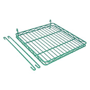 Quantum SG-S1616P Store Grid Shelf 16-1/2"W X 16-1/2"D With Retaining Edge