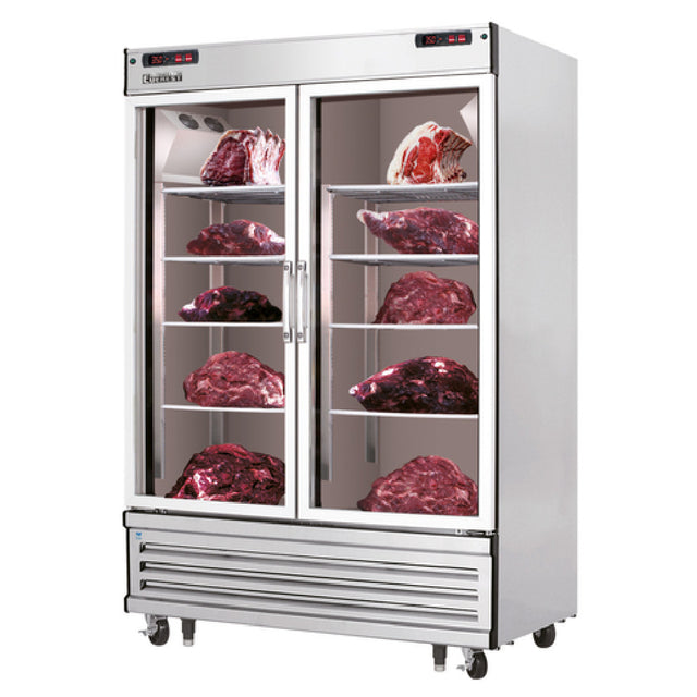 Everest Refrigeration EDA2 Dry Aging & Thawing Cabinet Two-section 54-1/8"W