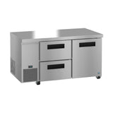 Hoshizaki ULR60B-D2 - Steelheart Series Undercounter Refrigerator, Reach-in, Two-section