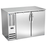 Beverage Air BB48HC-1-S - Refrigerated Back Bar Storage Cabinet, Two-section, 48"W