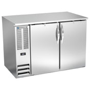 Beverage Air BB48HC-S - Refrigerated Back Bar Storage Cabinet, Two-section, 48"W X 30-3/8"D X 34"H