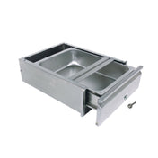BK Resources BKDWR-2015-ASSY-L-SS Drawer Assembly With Lock 15"W X 20"D X 5"H Pan Size