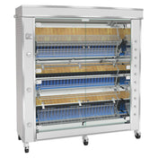 Rotisol GF1675-8G-SS_LP GrandFlame Rotisserie Oven Gas Floor Model