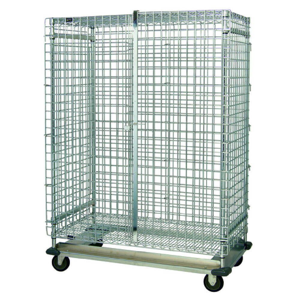 Quantum MD1860-70SEC Security Unit Mobile With Dolly Base 60"W X 18"D X 70"H