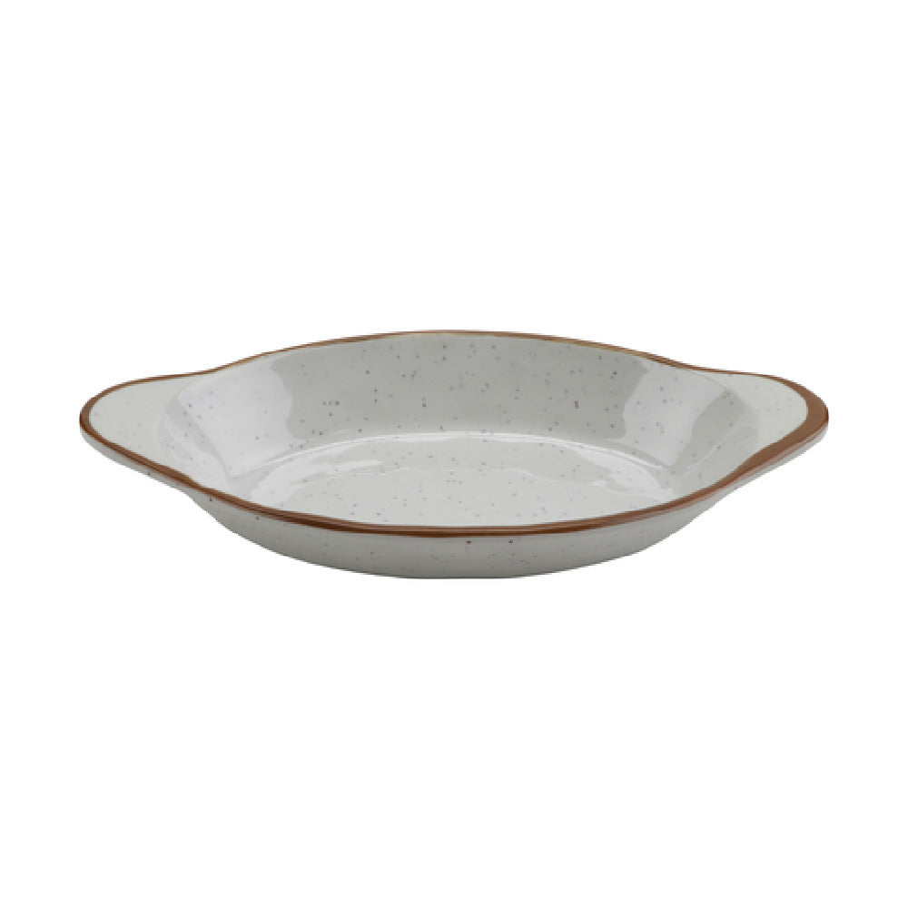 GET Enterprises SD-08-RM Rustic Mill 10 Oz. Oval Side Dish