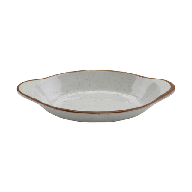GET Enterprises SD-08-RM Rustic Mill 10 Oz. Oval Side Dish