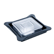 Blendtec 40-303-SRV (VGripperLid) Vented Gripper Soft Lid Square Clear Insert