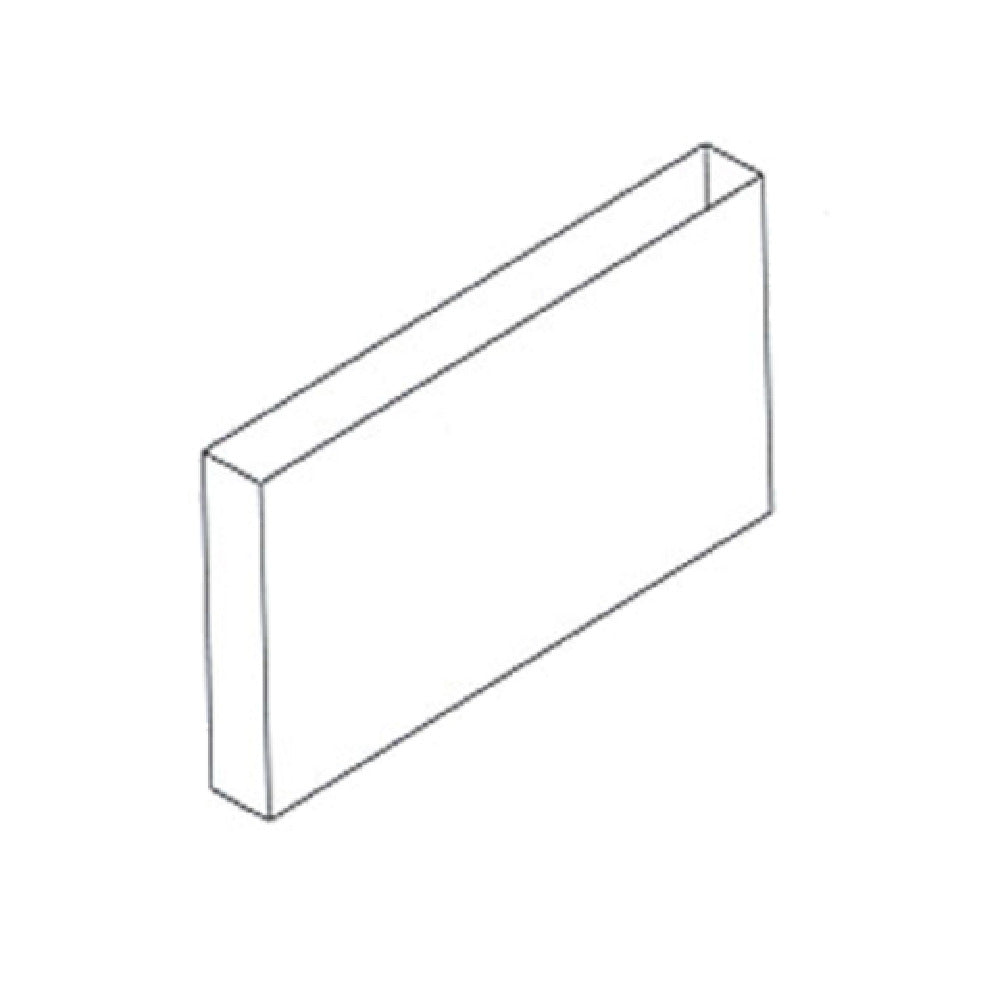 Jade Range R-60 Titan™ High Back Riser 60" Stainless Steel