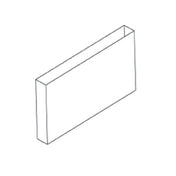 Jade Range R-36 Titan™ High Back Riser 36" Stainless Steel
