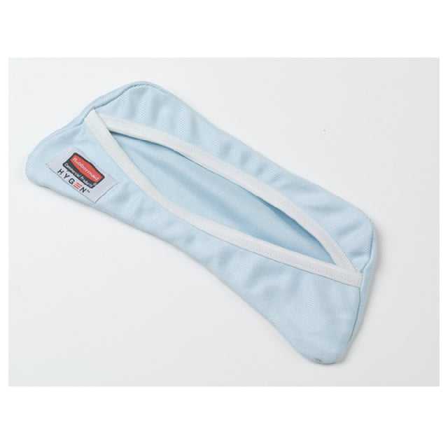 Rubbermaid FGQ87100BL00 Hygen™ MF Flexi Frame Glass Mop Cover Split Nylon/polyester Blend Microfiber