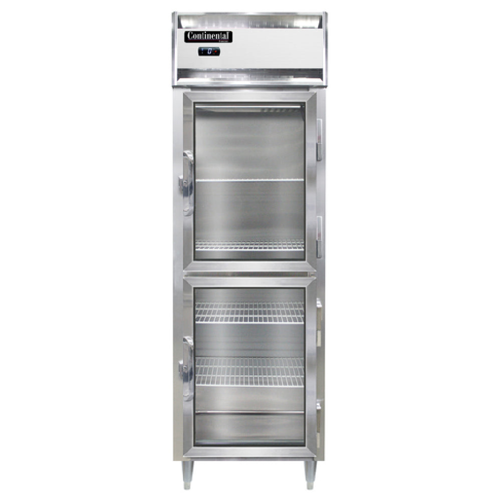 Continental Refrigerator D1FNSAGDHD Designer Line Freezer Reach-in One-section