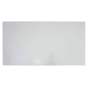 Hubert 56431 - Magnetic Dry Erase Sign, Blank, 49"L X 26"H