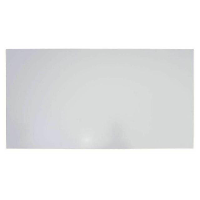 Hubert 56431 - Magnetic Dry Erase Sign, Blank, 49"L X 26"H