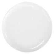 Vertex China VRE-PP-W Pizza Plate 13-1/8" Dia. Round Rolled Edge