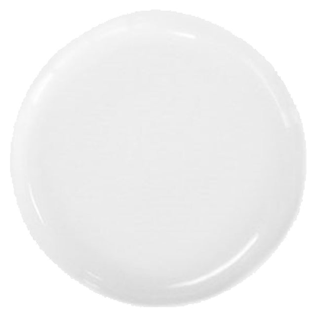 Vertex China VRE-PP-W Pizza Plate 13-1/8" Dia. Round Rolled Edge