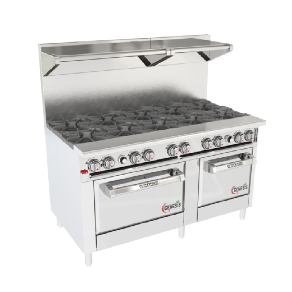 Venancio USA G602ST-60B_NAT - Genesis Series Restaurant Range, Gas, 60"W